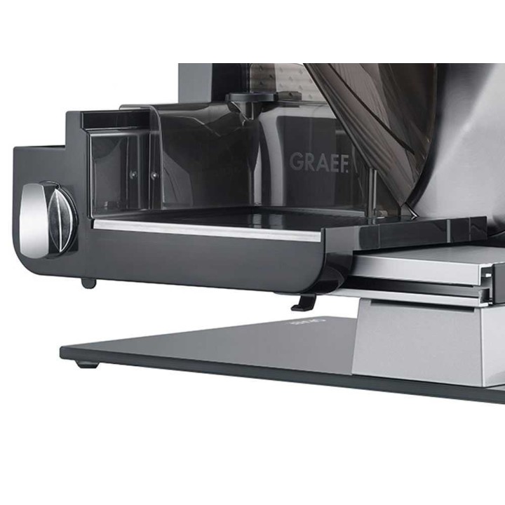 Graef SKS Line 700 Silver sähköviipalekone, 170 mm, 170 W, LED-valaistus