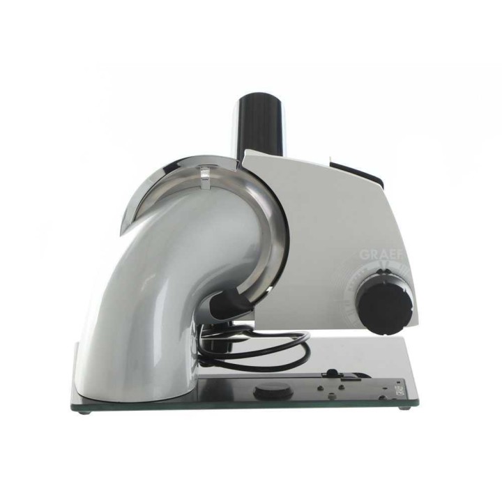 Graef SKS Line 700 Silver sähköviipalekone, 170 mm, 170 W, LED-valaistus