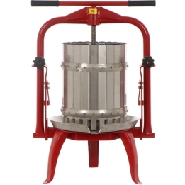 Baesso F25 Inox hedelmäpuristin 20 l ruostumaton teräskori