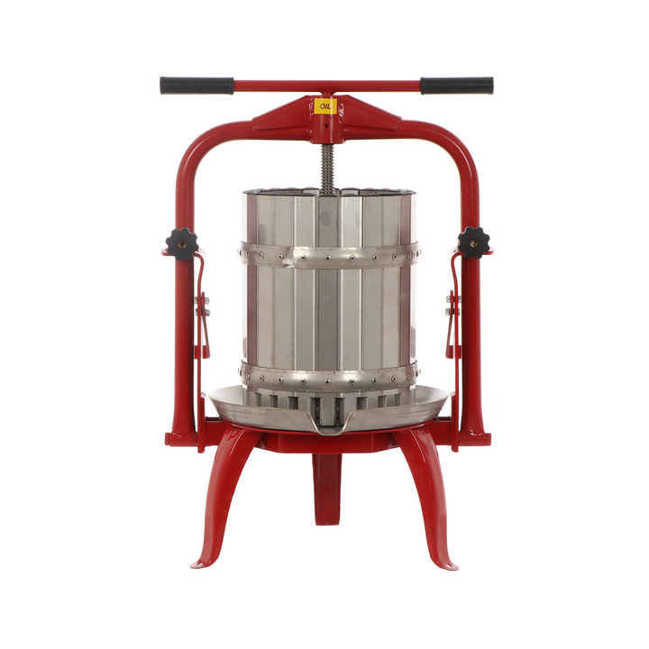 Baesso F25 Inox hedelmäpuristin 20 l ruostumaton teräskori
