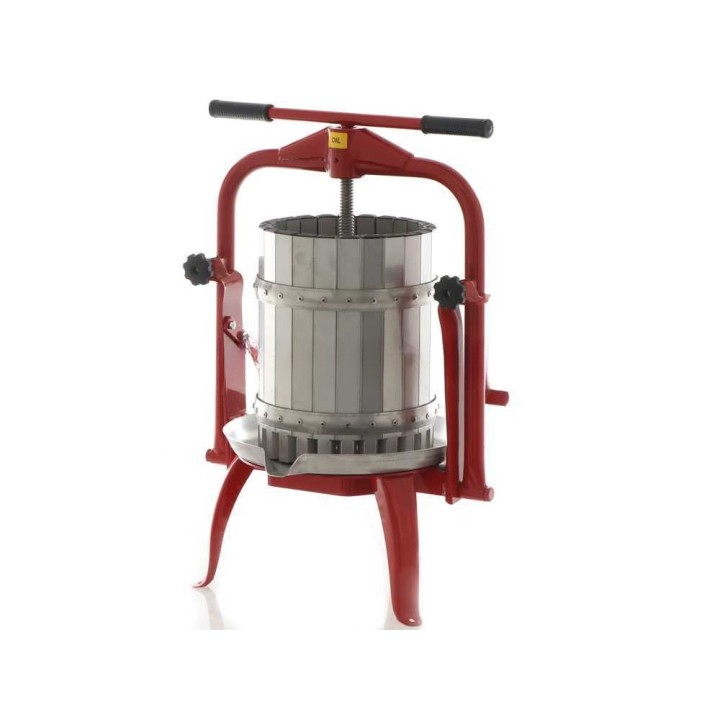 Baesso F25 Inox hedelmäpuristin, 20 l, ruostumaton teräskori