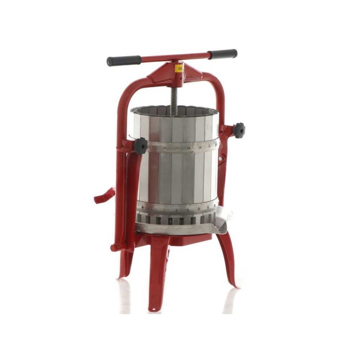 Baesso F25 Inox hedelmäpuristin, 20 l, ruostumaton teräskori