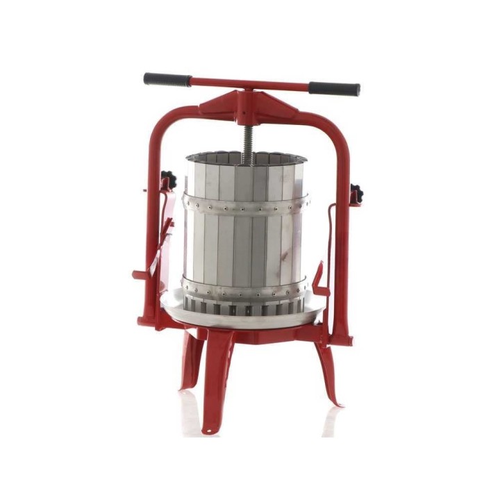 Baesso F25 Inox hedelmäpuristin, 20 l, ruostumaton teräskori