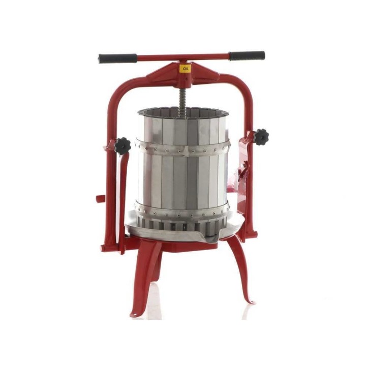 Baesso F25 Inox hedelmäpuristin, 20 l, ruostumaton teräskori
