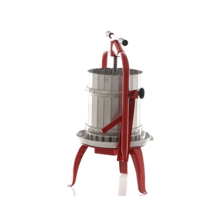 Baesso F25 Inox hedelmäpuristin, 20 l, ruostumaton teräskori