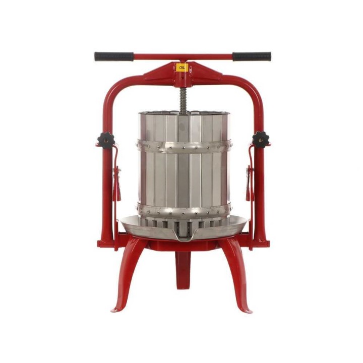 Baesso F25 Inox hedelmäpuristin, 20 l, ruostumaton teräskori