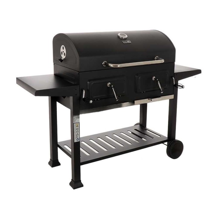 RoyalFood CB 3500 XL hiiligrilli kannella, 3 280 cm², ruostumaton teräs