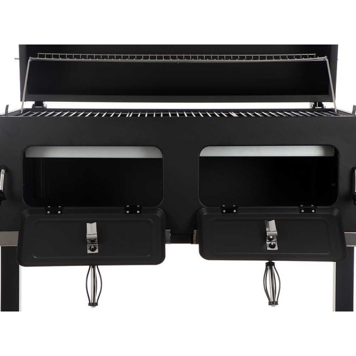 RoyalFood CB 3500 XL hiiligrilli kannella, 3 280 cm², ruostumaton teräs