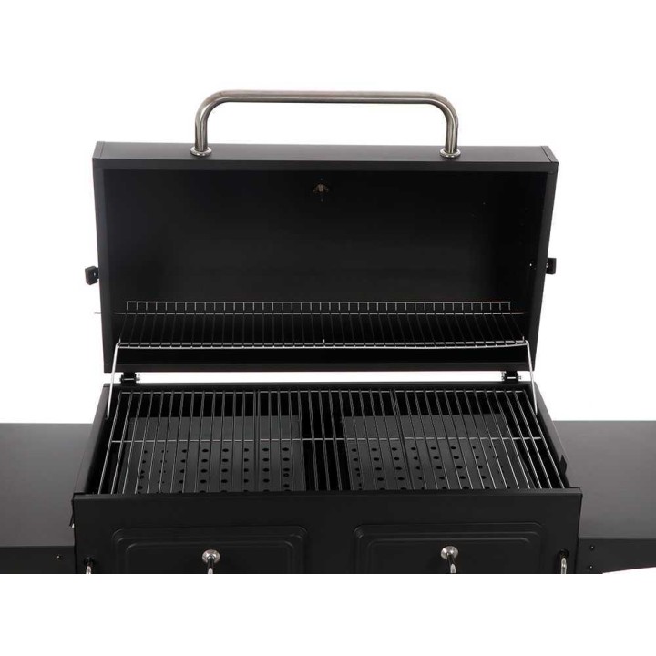 RoyalFood CB 3500 XL hiiligrilli kannella, 3 280 cm², ruostumaton teräs
