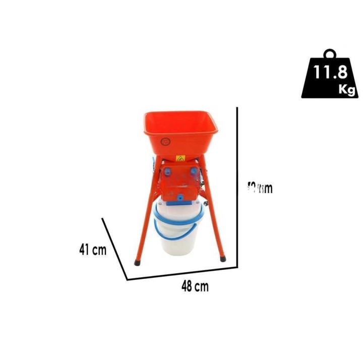 Novital Davide 4V sähköinen viljamylly, 550 W, 230 V, 18 l