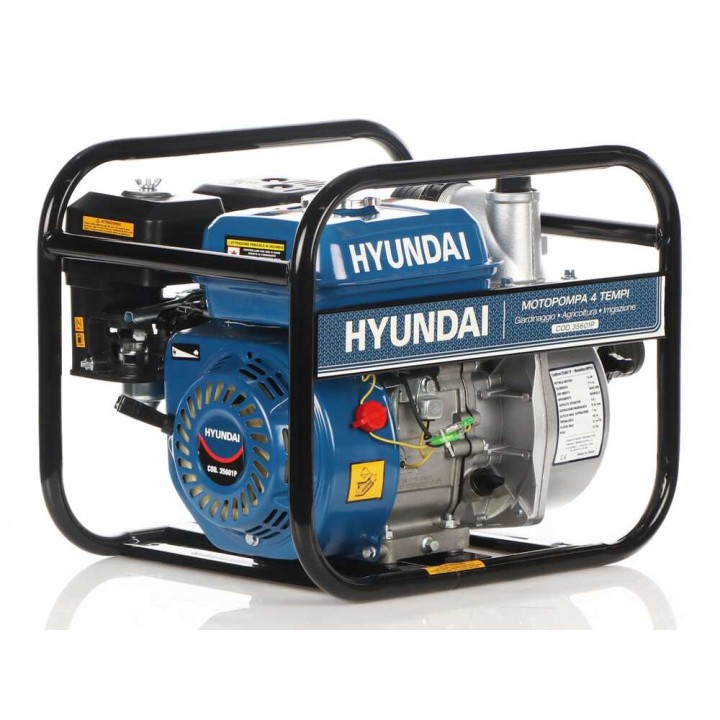 Hyundai WP50 bensiinikäyttöinen moottoripumppu, 7 HP, 50 mm