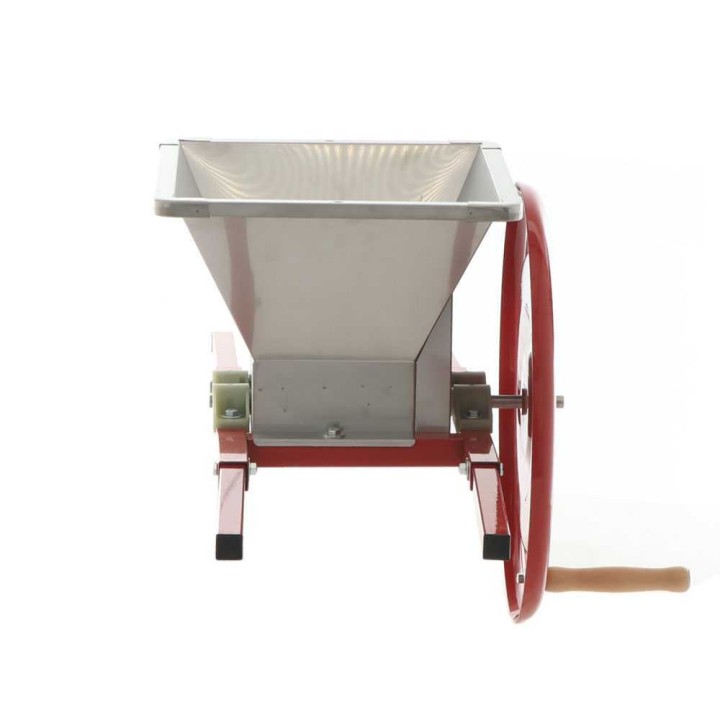 Baesso Baby Mod. 100 käsikäyttöinen hedelmänmurskain, ruostumaton teräs, 500 kg/h