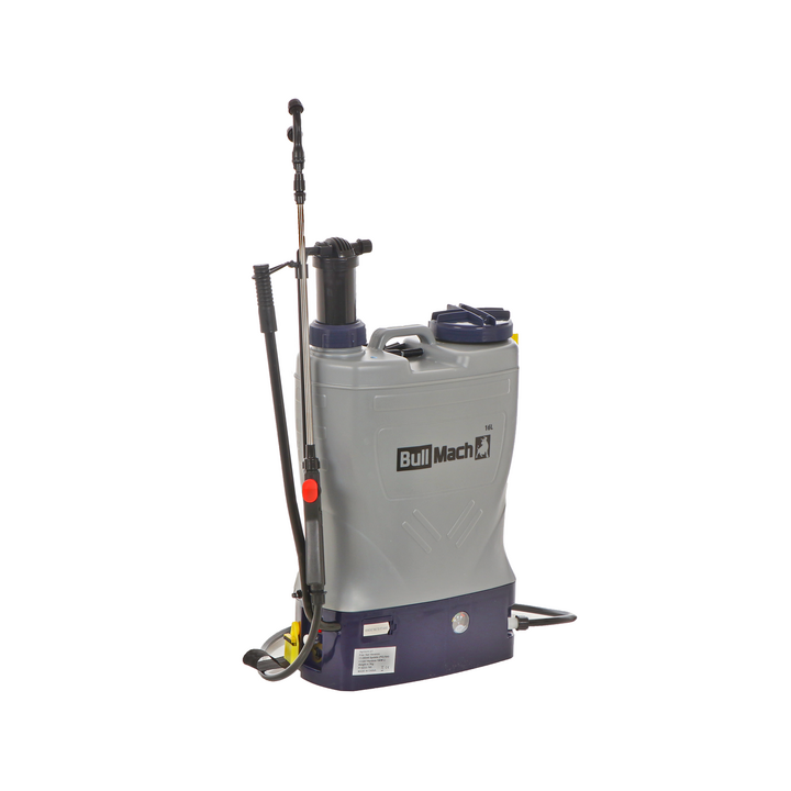 BullMach Pandora 16EM LA reppuruisku 12 V 8 Ah 16 l