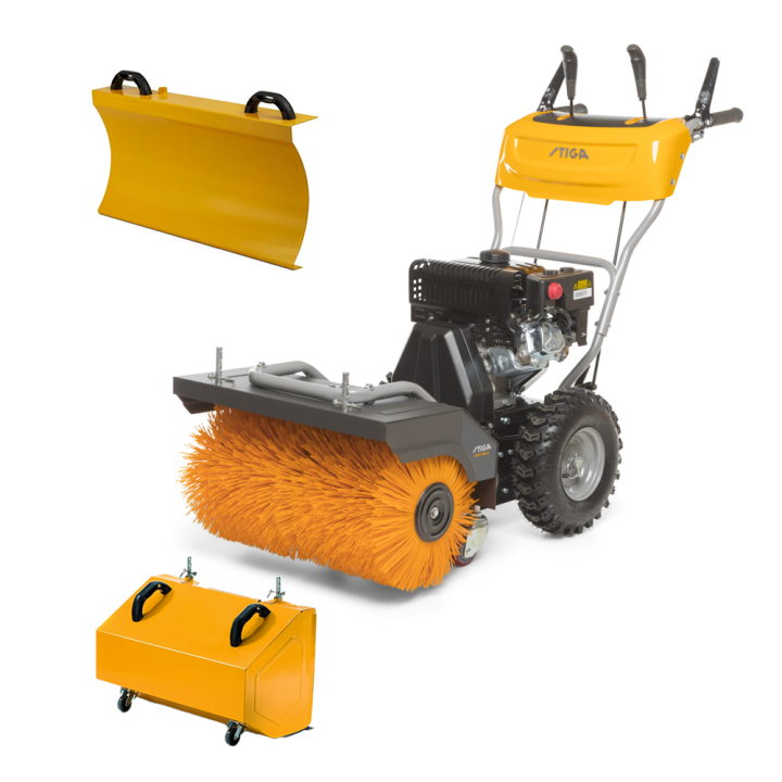Stiga SWS 600 G moottoriharja 212 cm 60 cm lumen etulevy