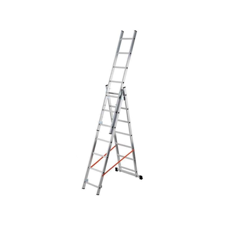 Gierre Modula AL415 alumiinitikkaat, 3 × 9 askelmaa, 540 cm, 150 kg