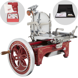 Berkel L16 vauhtipyöräkäyttöinen viipalointikone 350 mm n terä punainen