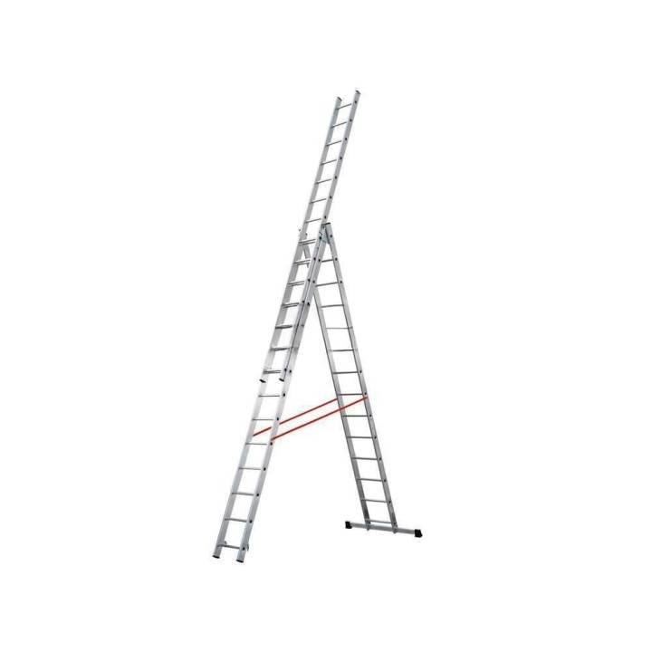 Gierre Modula AL450 alumiinitikas, 3 × 14 askelmaa, 7,96 m, 150 kg