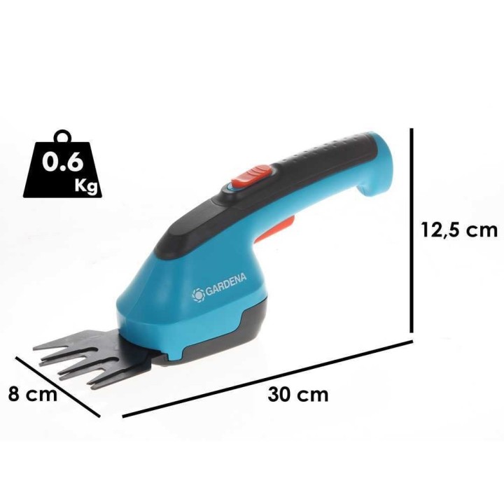 Gardena AccuCut Li akkuruohosakset, 3,6 V, 8 cm leikkuupituus
