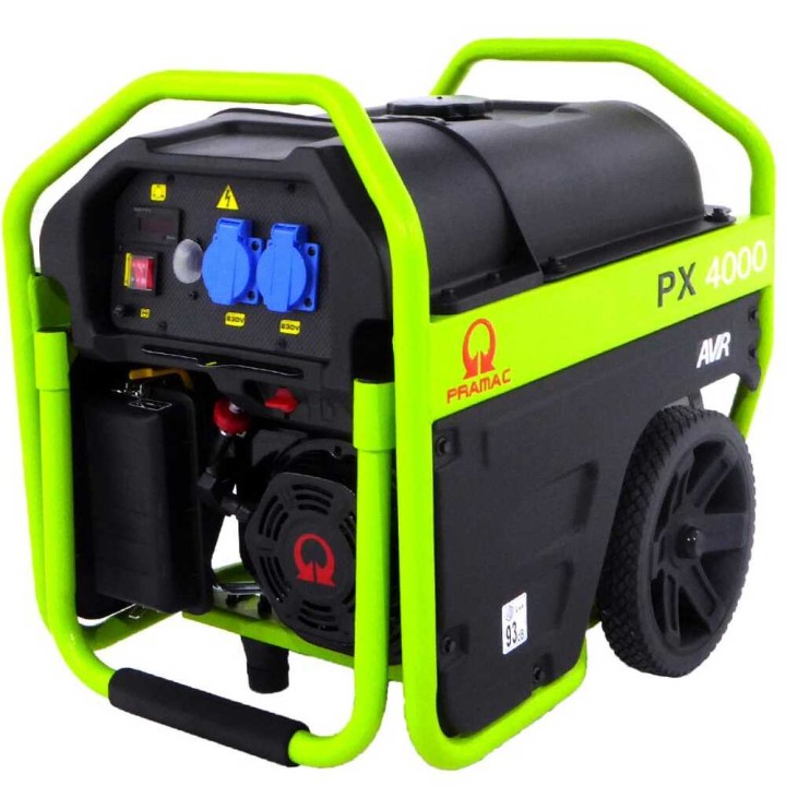 Pramac PX 4000 bensiinigeneraattori 2 7 kW 230 V AVR