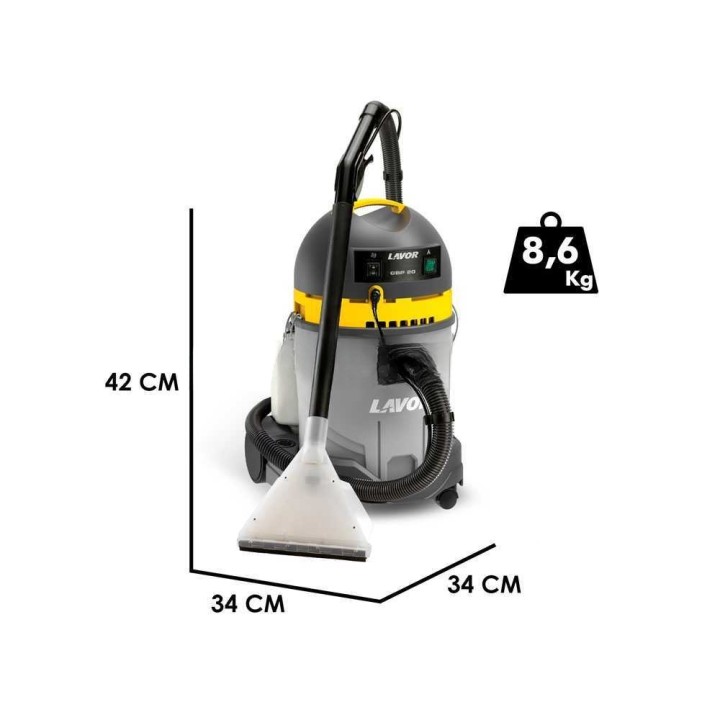 Lavor GBP 20 tekstiilipesuri ja märkä-kuivaimuri, 1 400 W, 20 l