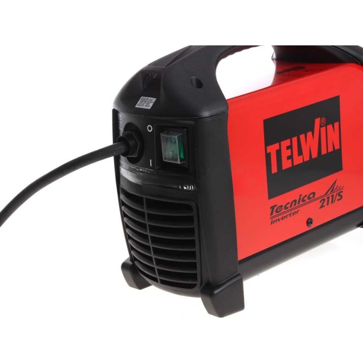 Telwin Tecnica 211/S ACX hitsausinvertteri, MMA/TIG, 15–180 A