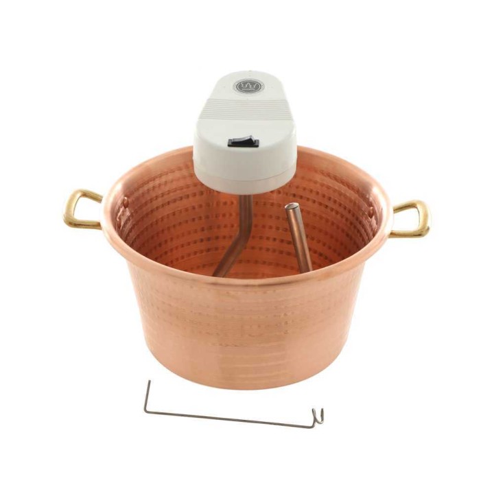 Novital 4,7L sähköinen kuparikattila polentalle, 4 W, 220 V