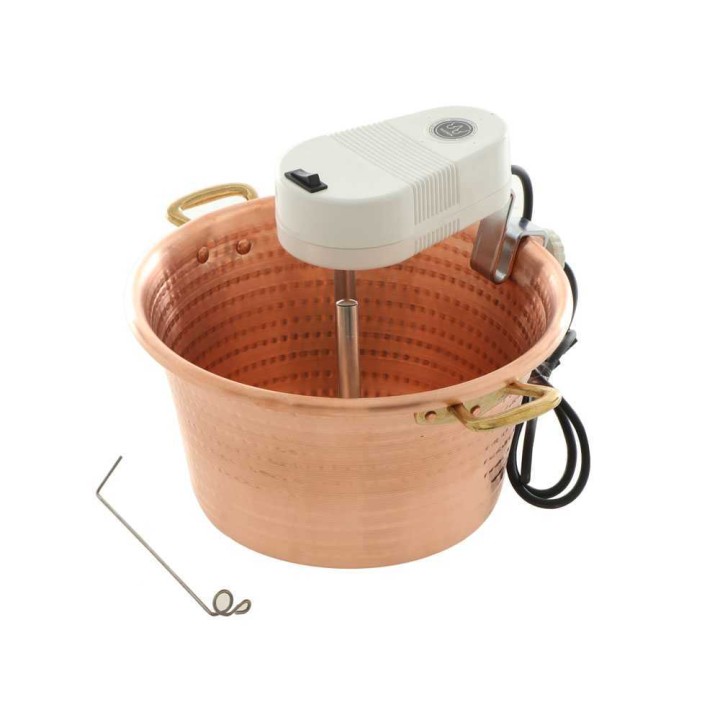 Novital 4,7L sähköinen kuparikattila polentalle, 4 W, 220 V