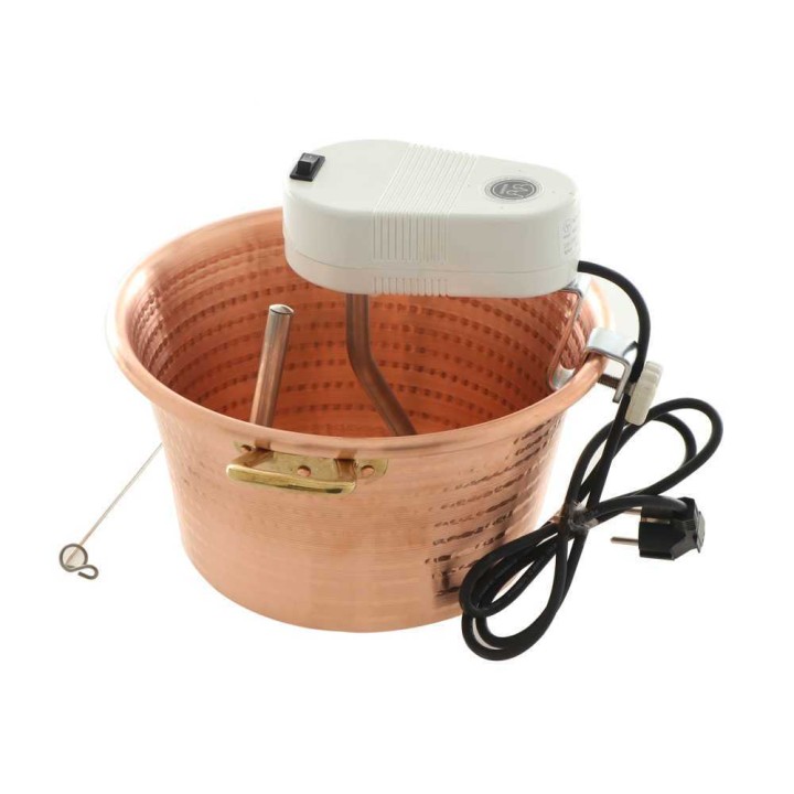 Novital 4,7L sähköinen kuparikattila polentalle, 4 W, 220 V