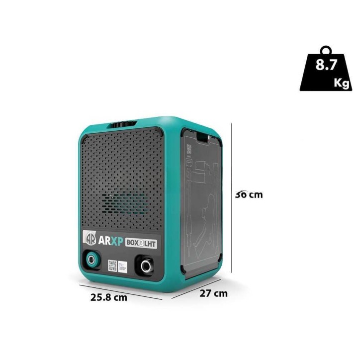 Annovi & Reverberi ARXP BOX3 150LHT kylmävesipainepesuri, 150 bar, 1 900 W, 230 V