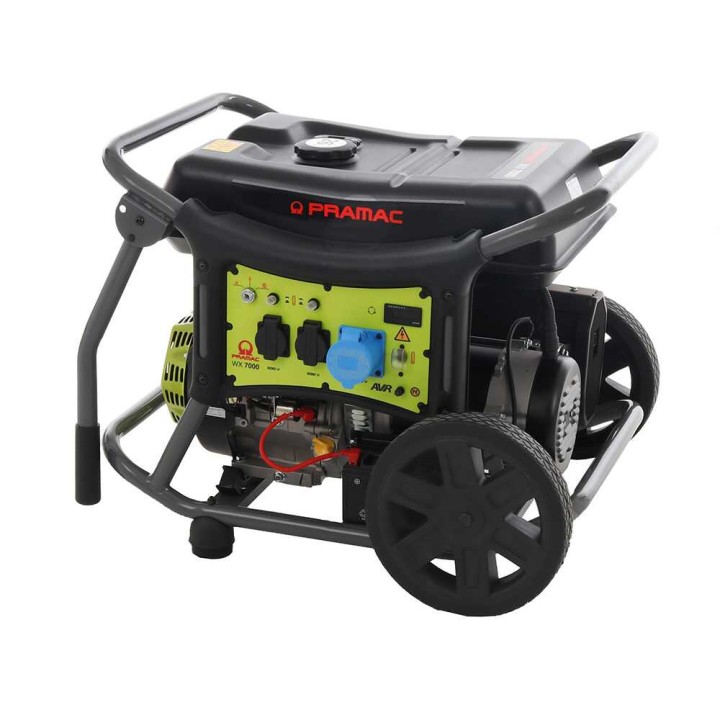 Pramac WX 7000 bensiinikäyttöinen aggregaatti, 5,8 kW, AVR, sähkökäynnistys