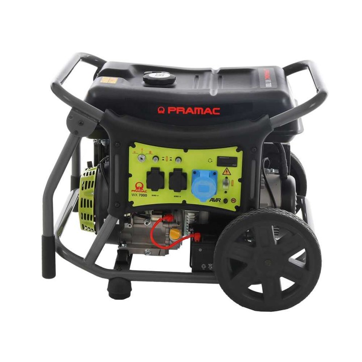 Pramac WX 7000 bensiinikäyttöinen aggregaatti, 5,8 kW, AVR, sähkökäynnistys