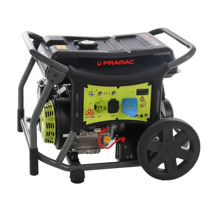 Pramac WX 7000 bensiinikäyttöinen aggregaatti, 5,8 kW, AVR, sähkökäynnistys