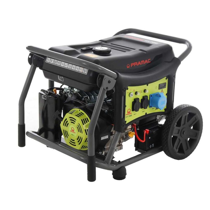 Pramac WX 7000 bensiinikäyttöinen aggregaatti, 5,8 kW, AVR, sähkökäynnistys