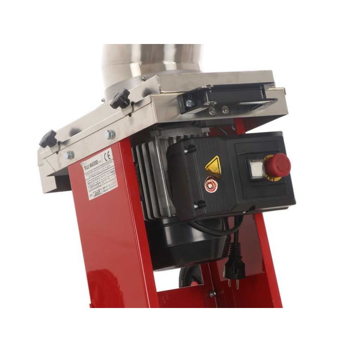 Baesso 995 sähköinen hedelmämylly, 1,5 HP, 230 V, 800–1 000 kg/h