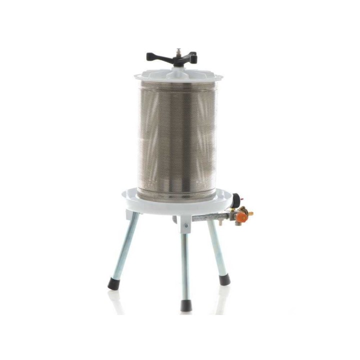 Enotecnica Pillan Misurina hydraulinen hedelmäpuristin, 20 l, ruostumaton teräs