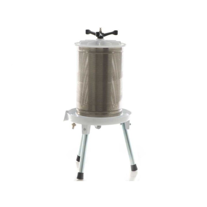 Enotecnica Pillan Misurina hydraulinen hedelmäpuristin, 20 l, ruostumaton teräs