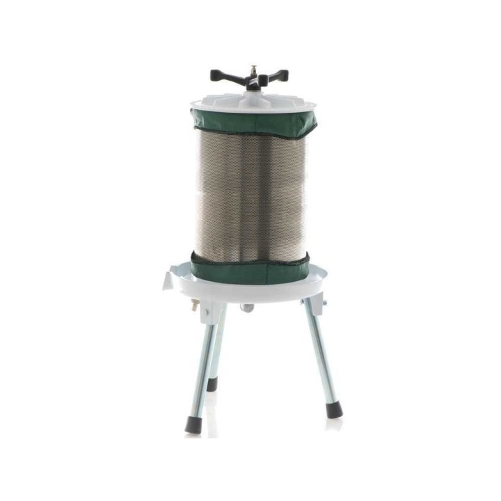 Enotecnica Pillan Misurina hydraulinen hedelmäpuristin, 20 l, ruostumaton teräs