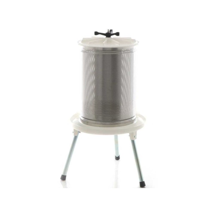 Enotecnica Pillan Garda hydraulinen idropressa hedelmille, 80 l, ruostumaton teräshäkki