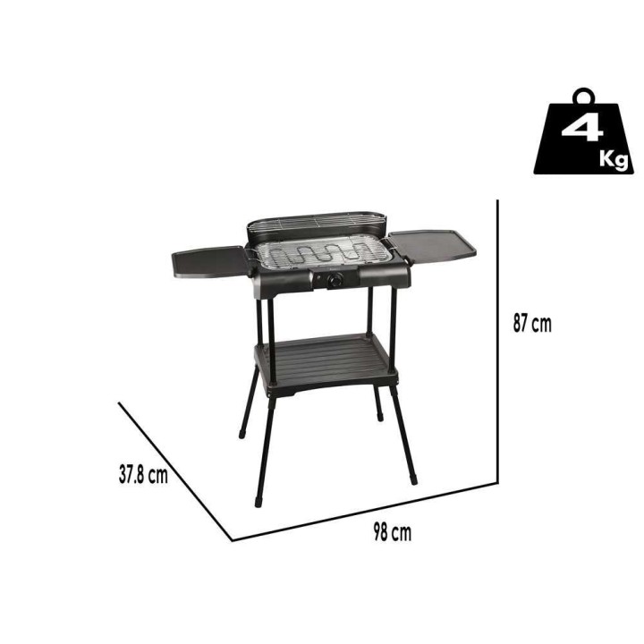 Ardes Brasero Feet sähkögrilli, 2,2 kW, 940 cm²