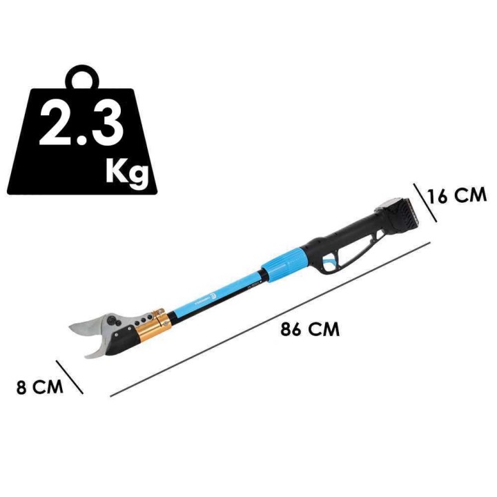 Campagnola STARK 90 sähköoksasaksa, 21,6 V, 2 akkua, 40 mm, 86 cm