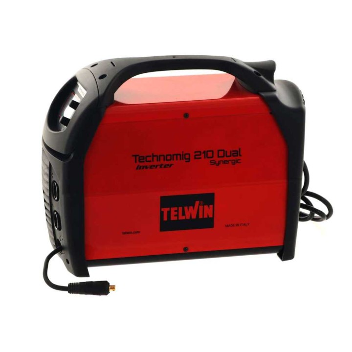 Telwin Technomig 210 Dual Synergic moniprosessihitsauslaite, 20–200 A, LCD-näyttö