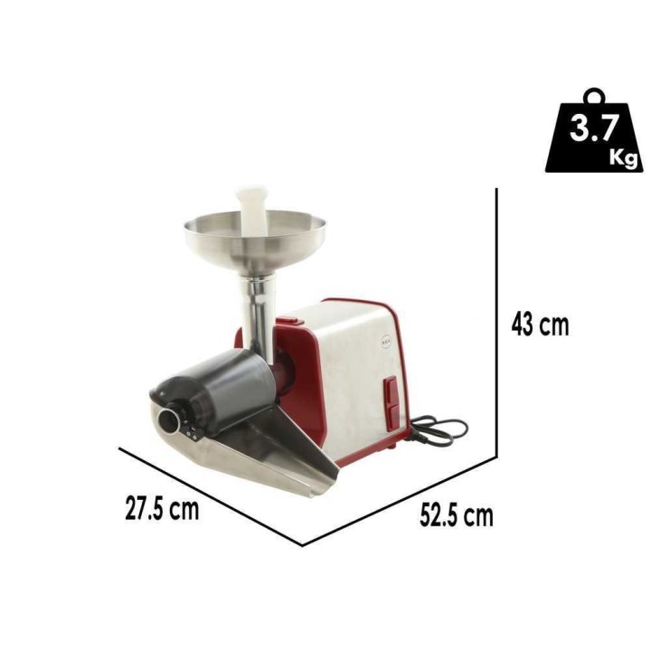 R.G.V. New Pommi Junior tomaattimylly, 400 W, 220 V, 50 kg/h
