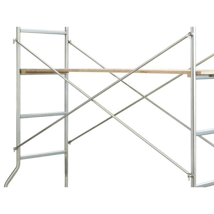 Sicos Oniro Plus siirrettävä rakennusteline, teräs, 220 cm, 100 kg