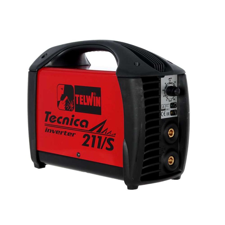 Telwin Tecnica 211/S -invertterihitsauskone, MMA/TIG, 15–180 A