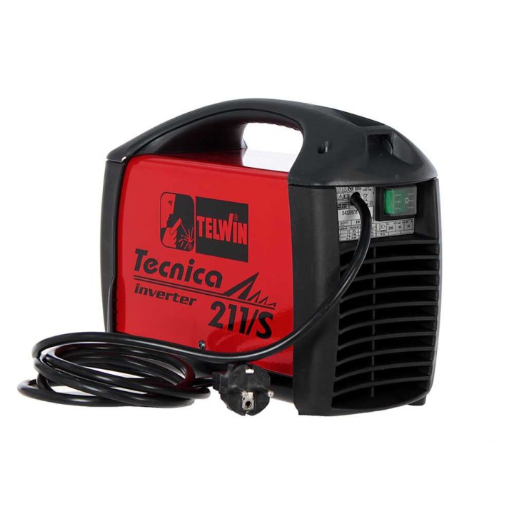 Telwin Tecnica 211/S -invertterihitsauskone, MMA/TIG, 15–180 A