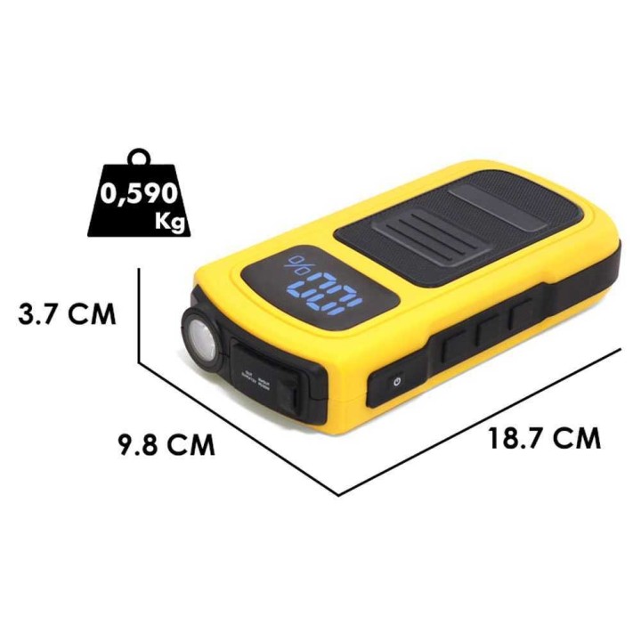 Intec i-Starter 2.9 hätäkäynnistin ja varavirtalähde, 12 V, 1 500 A