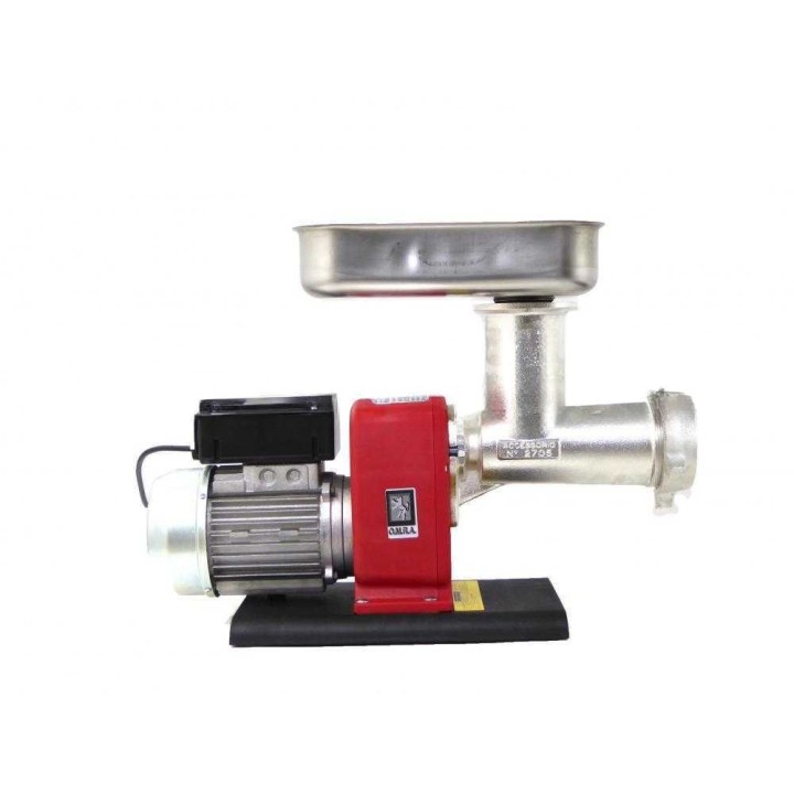 New O.M.R.A. New-Line TC22 sähköinen lihamylly, 1,2 HP, 100 kg/h
