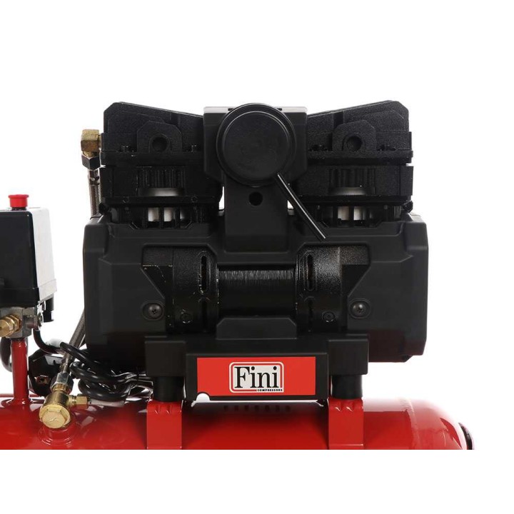 Fini Siltek TB 24 öljytön sähkökompressori, 1,5 HP, 24 l, 8 bar