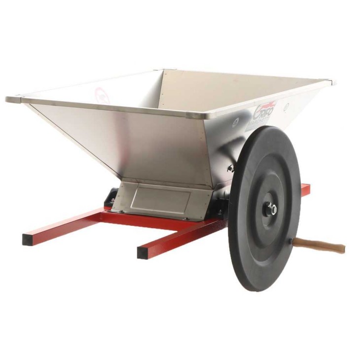 GRIFO PIG INOX manuaalinen hedelmänmurskain, ruostumaton teräs, 95 × 60 cm