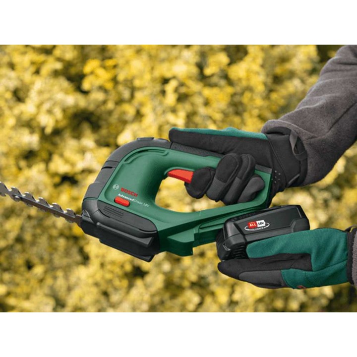 Bosch Advanced Shear 18V-10 akkukäyttöinen puutarhaleikkuri, 18 V, ilman akkua